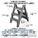 3-Step Heavy Duty Folable Safety Ladder (PP ABS.webp