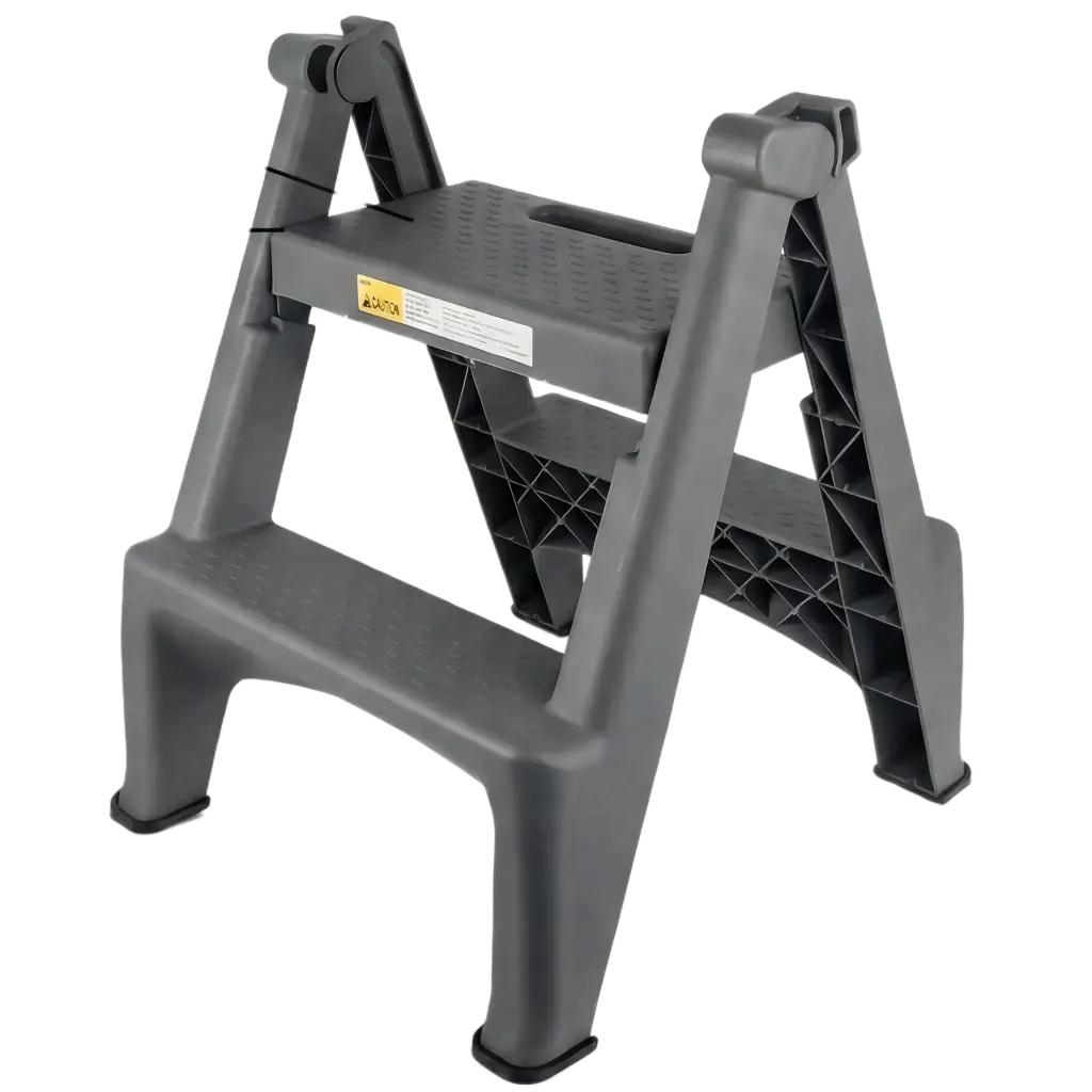 [YLBB221002-2] 2-Step / 3 Step Heavy Duty Plastic Safety Ladder (PP/ABS) (625mm (2 Step))