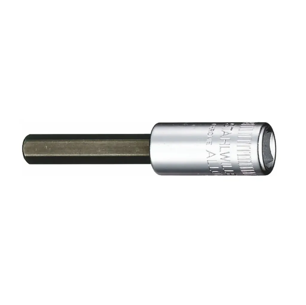 Hexagon bit socket, 1/4 inch long, Stahlwille
