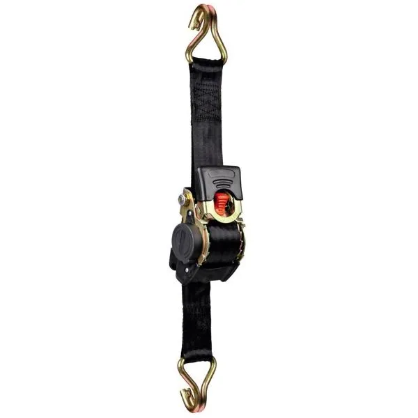 Automatic Lashing Strap Yale 50mm Width 3m Length End Hooks EN12195-2 (086134 3)